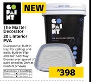 The Master Decorator Interior PVA-20Ltr