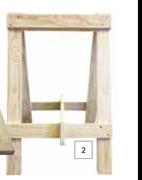 Builders Pine Trestle-500mm X 760mm