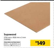 Supawood-2750mm x 1830mm x 3mm