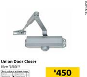 Union Door Closer Silver