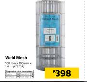Weld Mesh-100mm x 100mm x 1.8m 