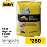 Buliders 40Kg Gypsum Plaster