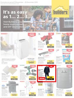 Builders WC & PE : It's As Easy As 1... 2... 3... (19 Nov - 29 Dec 2019), page 1