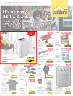 Builders WC & PE : It's As Easy As 1... 2... 3... (19 Nov - 29 Dec 2019), page 1