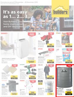 Builders WC & PE : It's As Easy As 1... 2... 3... (19 Nov - 29 Dec 2019), page 1