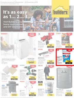 Builders WC & PE : It's As Easy As 1... 2... 3... (19 Nov - 29 Dec 2019), page 1