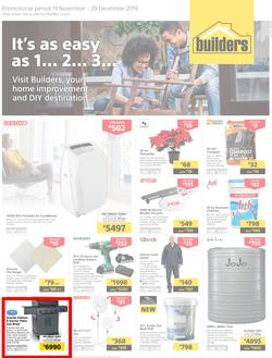 Builders WC & PE : It's As Easy As 1... 2... 3... (19 Nov - 29 Dec 2019), page 1