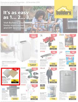 Builders WC & PE : It's As Easy As 1... 2... 3... (19 Nov - 29 Dec 2019), page 1