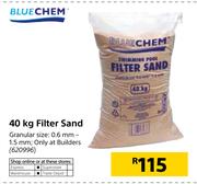 Blue Chem 40Kg Filter Sand