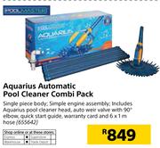Pool Master Aquarius Automatic Pool Cleaner Combi Pack
