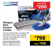 Blue Chem Stingray Pool Cleaner Combo