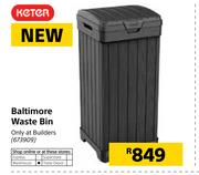 Keter Baltimore Waste Bin 