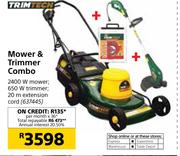Trim Tech Mower & Trimmer Combo