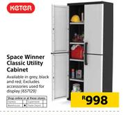 Keter Space Winner Classic Utility Cabinet