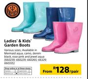 Ladies & Kids Garden Boots-Per Pair