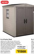 Keter 6 x 6 Factor Shed