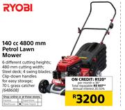 Ryobi 140cc 4800mm Petrol Lawn Mower