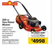 Wolf Garden 200cc Torx Petrol Mower 
