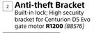 Centurion Anti Theft Bracket