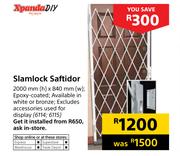 Xpanda Diy Slamlock Saftidor 200mm H x 840mm W