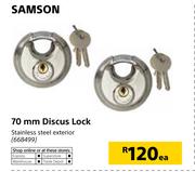 Samson 70mm Discus Lock-Each