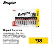 Energizer 12 Pack Batteries