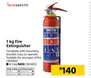Intasafety 4.5kg Fire Extingusher