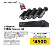 Security Mate 4 Channel DVR & Camera Kit