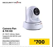 Security Mate Camera Pan & Tilt HD