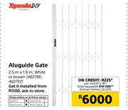 Xpanda Diy Aluguide Gate