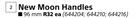 Home & Kitchen 96mm New Moon Handles Matt Black Handle Range-Each