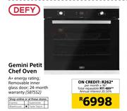 Defy Gemini Petit Chef Oven