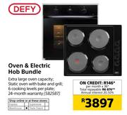 Defy Oven & Electric Hob Bundle