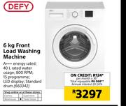 Defy 6Kg Front Load Washing Machine