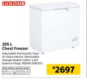 Goldair 205Ltr Chest Freezer