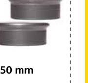 Designhouse 10-Pack 50mm Rings-Per Pack
