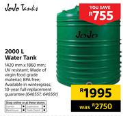Jojo 2000L Water Tank 1420mm X 1860mm 