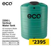 Eco 2200L Vertical Water Tank