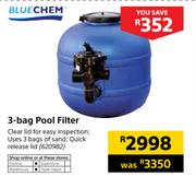 Blue Chem 3 Bag Pool Filter