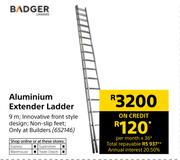 Badger Aluminium Extender Ladder