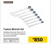 Mastercraft 7 Piece Wrench Set