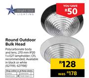 Bright Star Round Outdoor Bulk Head