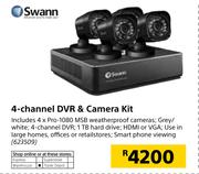 Swann 4 Channel DVR & Camera Kit