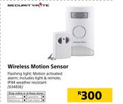 Securitymate Wireless Motion Sensor