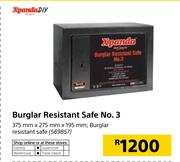 XpandaDIY Burgler Resistant Safe No 3