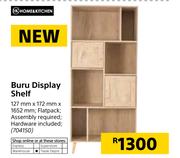 Home & Kitchen Buru Display Shelf-127mm X 172mm X 1652mm