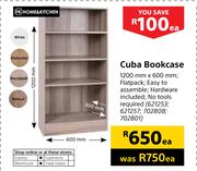 Home & Kitchen Cuba Bookcase-1200mm X 600mm Each