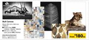 Designhouse  Leaf Canvas-300mm X 300mm