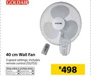 Goldair 40cm Wall Fan 