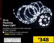 10m Flashing Rope Light